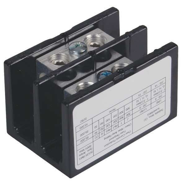 Pwr Dist Block, 175A, 2P, 2/0-14 AWG, 600VAC