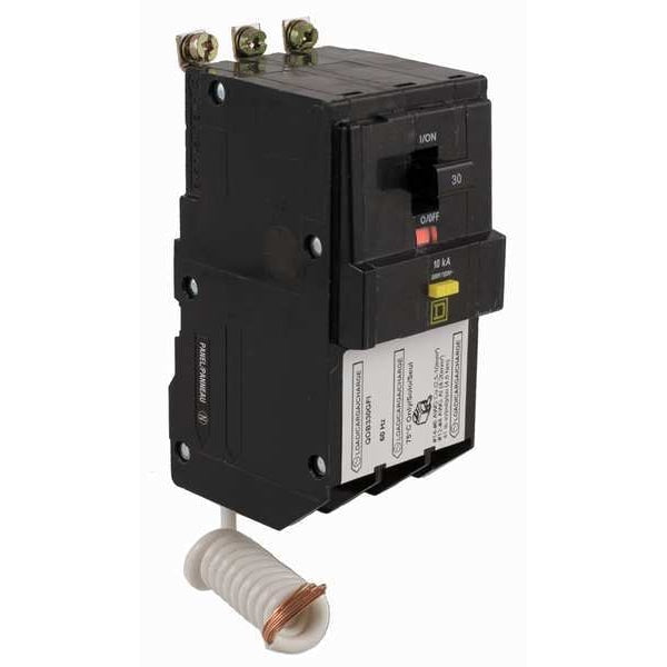 Miniature Circuit Breaker, 20 A, 120/208V AC, 3 Pole, Bolt On Mounting Style, QOB Series