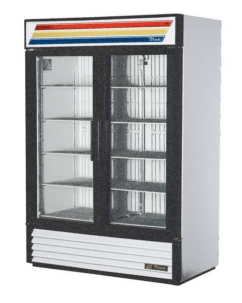 Freezer, Double Glass Door, 49 Cu. Ft.