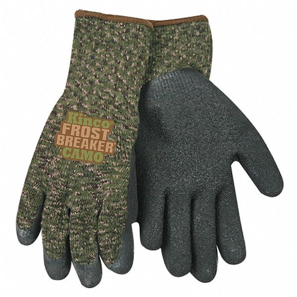 Coated Gloves, XL, Camouflage, PR