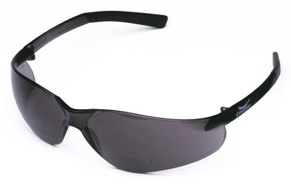 Reading Glasses, +2.0, Gray, Polycarbonate, Series: V300 Reader