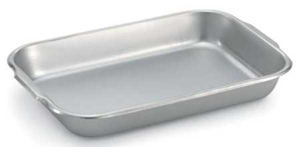 Bake/Roast Pan, Stainless Steel, 6-1/2 Qt.