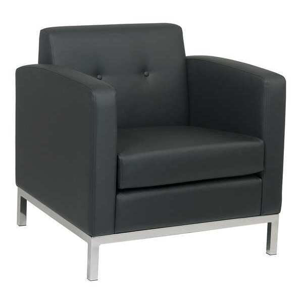 BlackArm Chair, 30 1/2