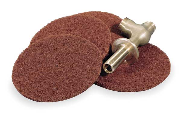 Sanding Disc, Nonwvn, 8 Diax1/2 In Hole, VF