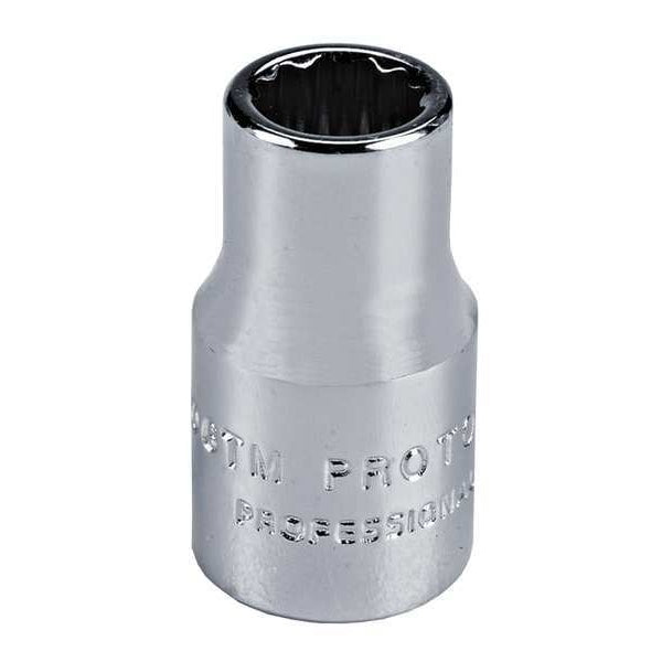 1/4 in Drive, 12mm Triple Square Metric Socket, 12 Points