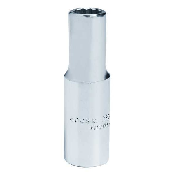 3/8 in Drive, 23mm 12 pt Metric Socket, 12 Points