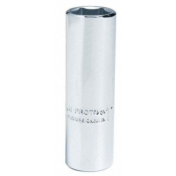 1/4 in Drive, 14mm Hex Metric Socket, 6 Points