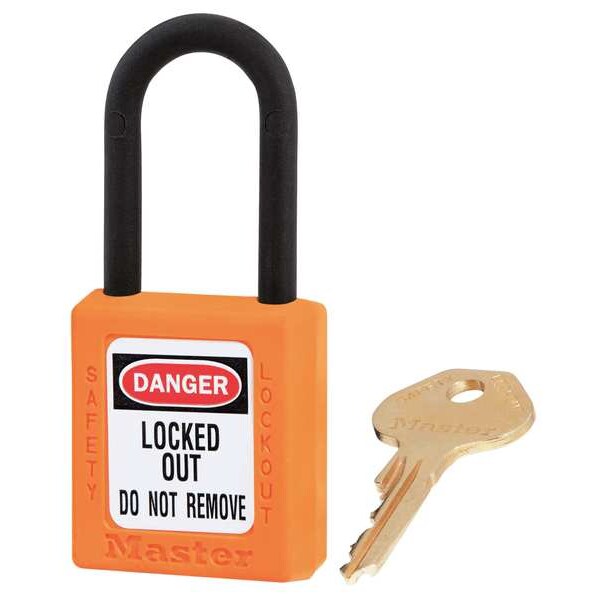 Lockout Padlock, KA, Orange, 1-3/4