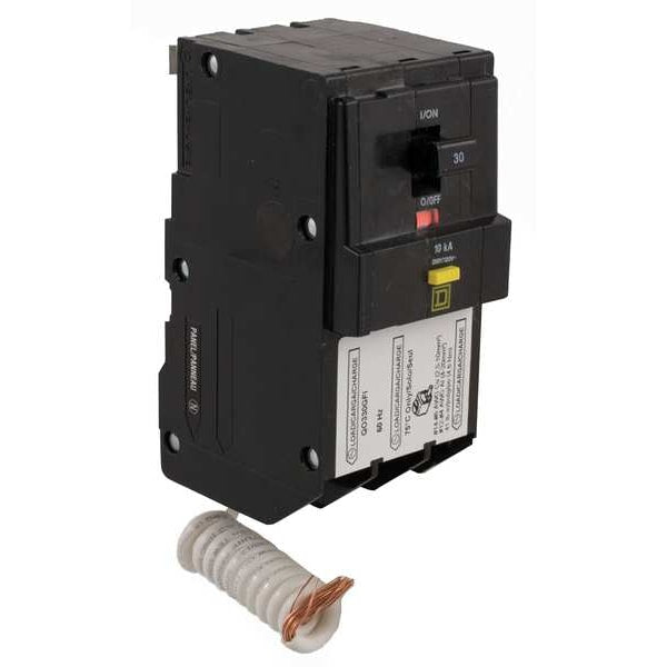 Miniature Circuit Breaker, 50 A, 120V AC, 3 Pole, Plug In Mounting Style, QO Series