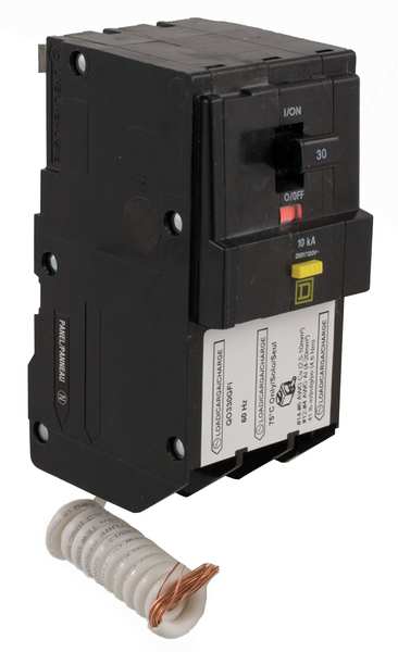 Miniature Circuit Breaker, 40 A, 120V AC, 3 Pole, Plug In Mounting Style, QO Series
