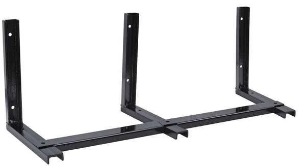 Mounting Bracket, 14 in. L, Steel, Black