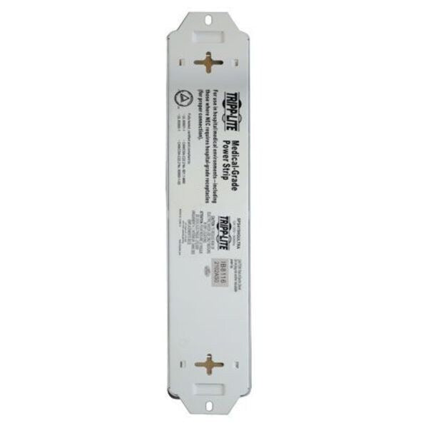 Surge Protector Strip, 4 Outlet, White