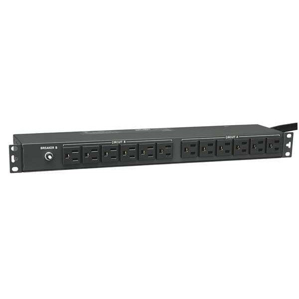 PDU, 30A, 24 Outlet, 15 ft, Black
