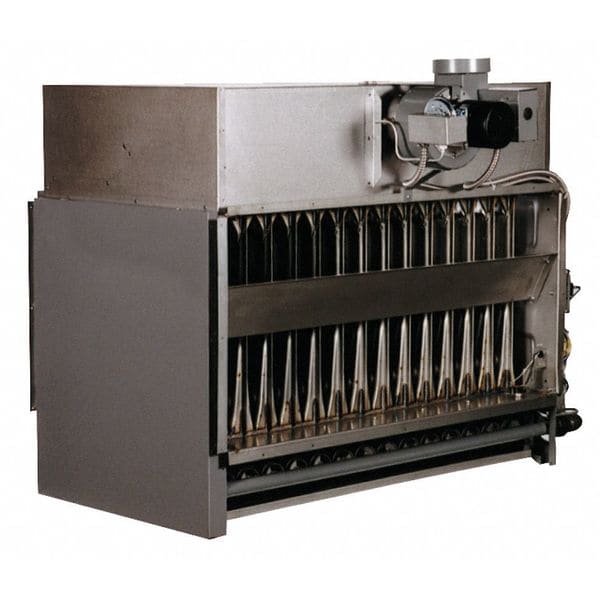 Gas-Fired Duct Furnace, Natural Gas, Power Vent Type, Fan Forced