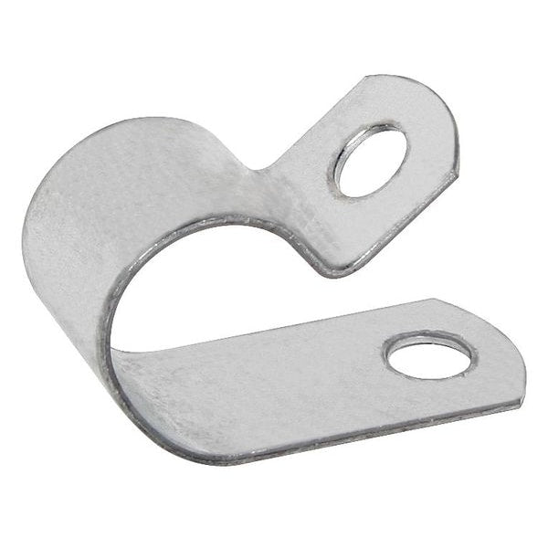 Clamp, Aluminum, Dia 1/2 In, PK50
