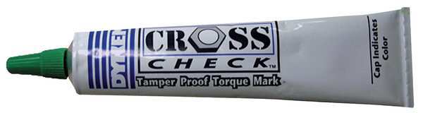 Permanent Tamper-Proof Indicator Paste, Medium Tip, Green Color Family, Ink