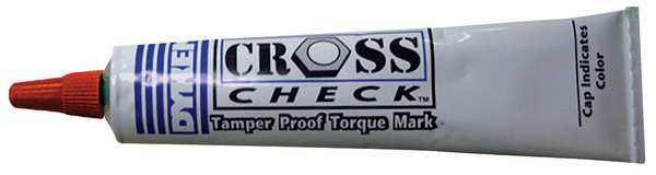 Permanent Tamper-Proof Indicator Paste, Medium Tip, Red Color Family, Ink