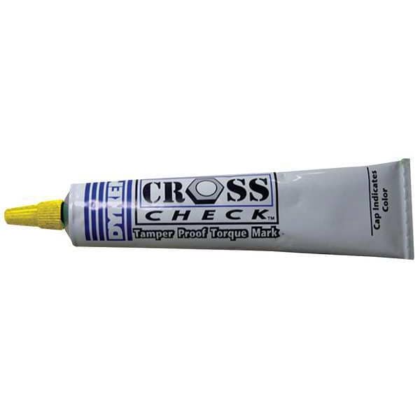 Permanent Tamper-Proof Indicator Paste, Medium Tip, Yellow Color Family, Ink