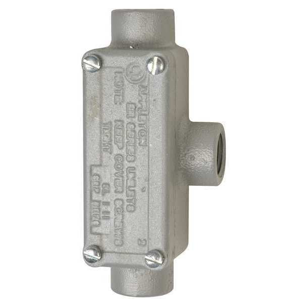 Conduit Outlet Body w/Cover, Iron, T