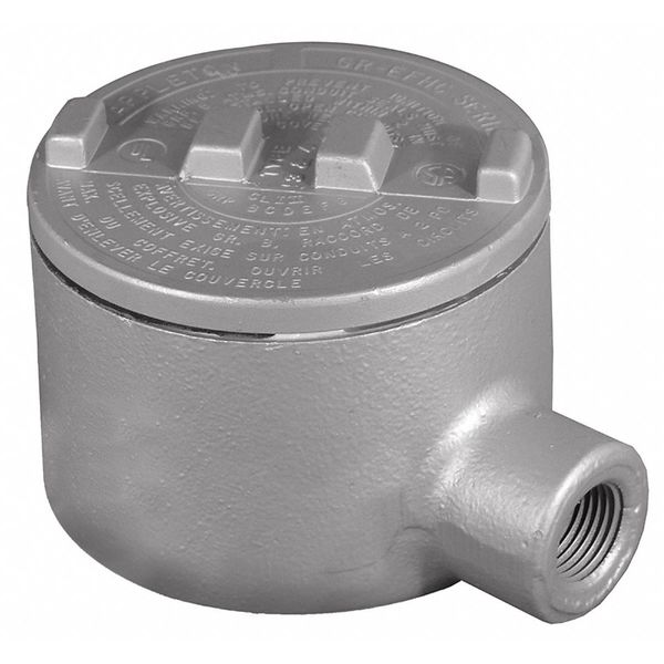 Conduit Outlet Body, Iron, E