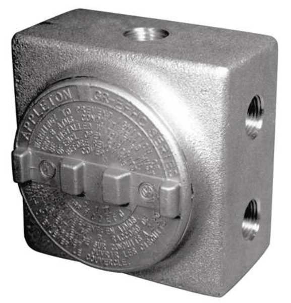 Conduit Outlet Body, 7 Hub, 3/4 In.