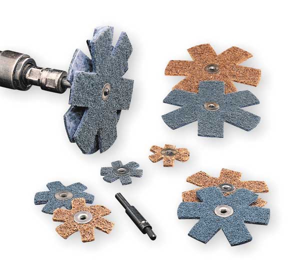 Abrasive Star, Al-Ox, 2in, Very Fine