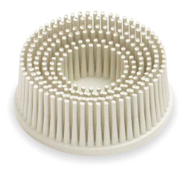 Bristle Disc, 1 In Dia, 5/8 Trim, 120G, PK20