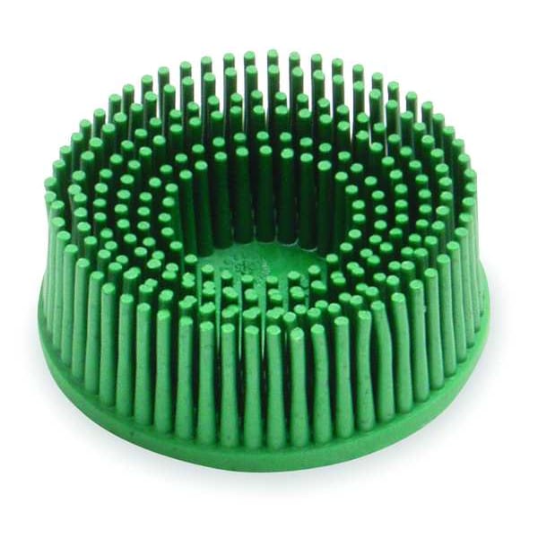 Bristle Disc, 1 In Dia, 5/8 In Trim, 50G