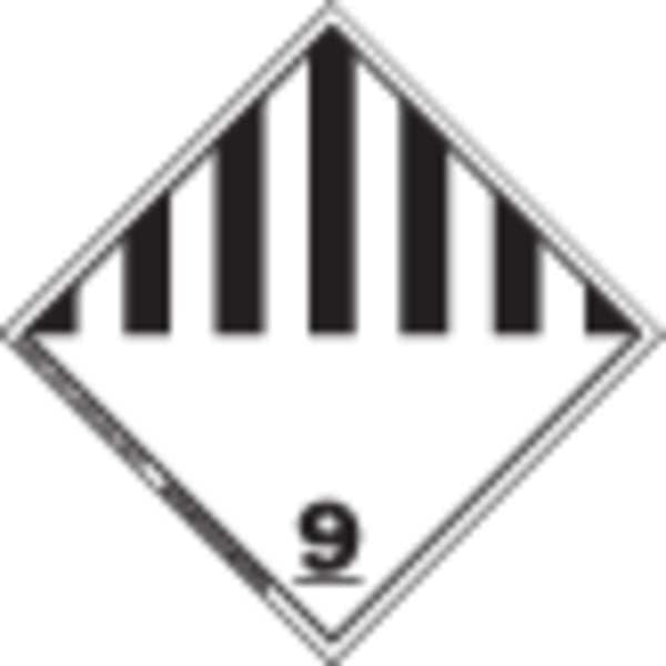 Shipping Labels, 4 In, Black/White, PK500