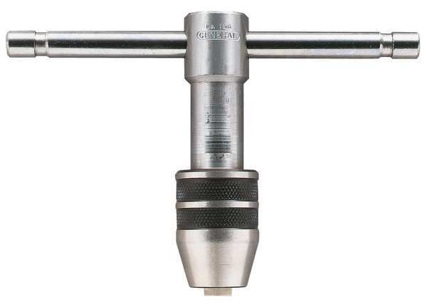 T Handle Tap Wrench, Sliding, 12 to 1/2 In