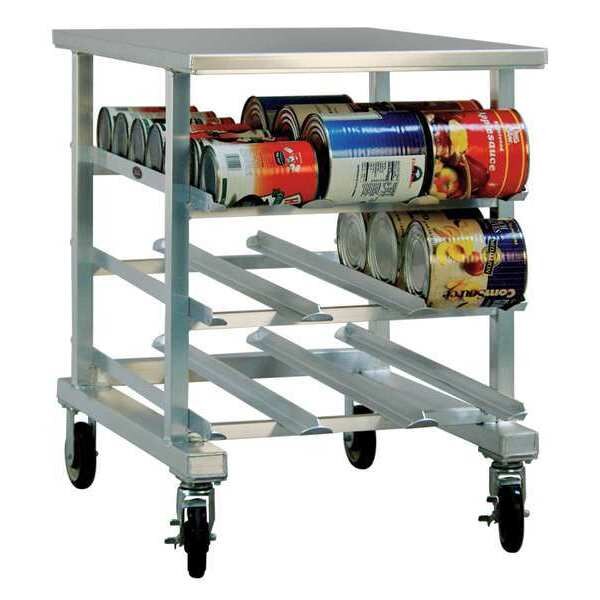 Can Rack, SS Top, 25W x 35D x 35 in. H