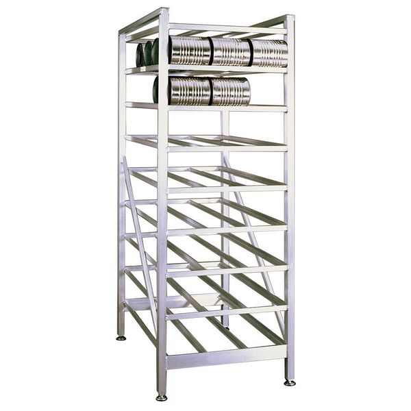 Can Rack, 25In. W x 35-1/4In. D x 71In. H