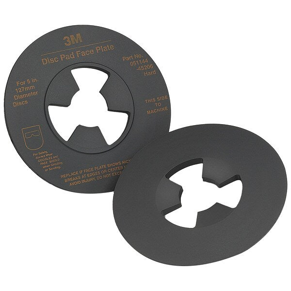 Disc Pad Face Plate, 4-1/2 in D, Hard