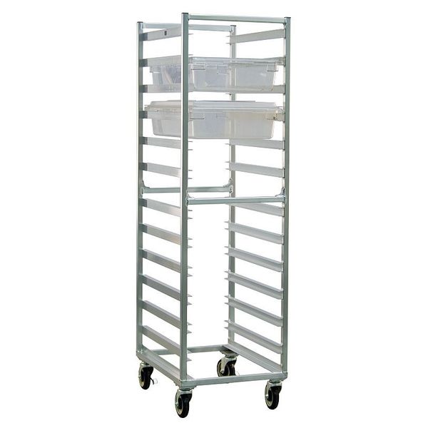 Poly Box Storage Rack, 12 Pan Capacity