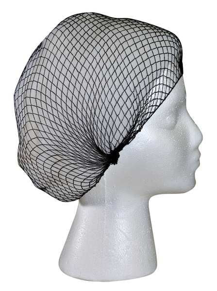 Metal Detect Hairnet, Black, Univ, PK144