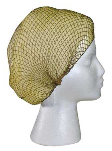 Metal Detect Hairnet, Lt Brwn, Univ., PK144