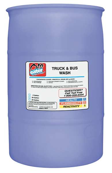30 Gal. Fleet Wash Concentrate Drum, Colorless, Drum