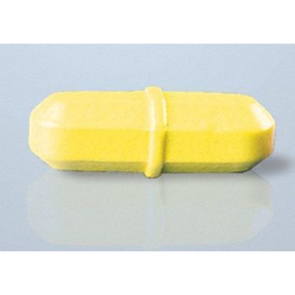 STIR BAR, PTFE, OCTAGON, YLW, 1-1/2X5/16