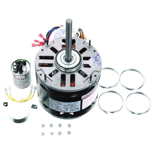 Motor, PSC, 1/2 HP, 1075 RPM, 115V, 48Y, Open