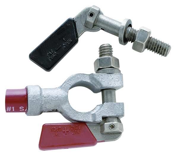Battery Bolt, Silver, Steel