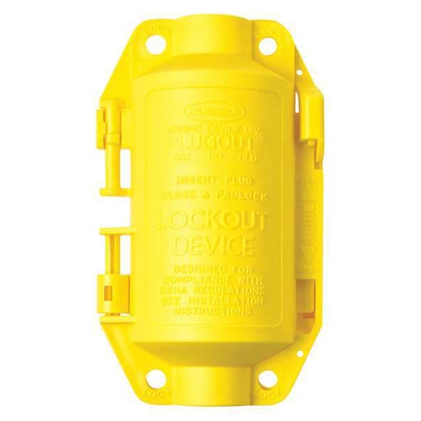 Plug Lockout, Yellow