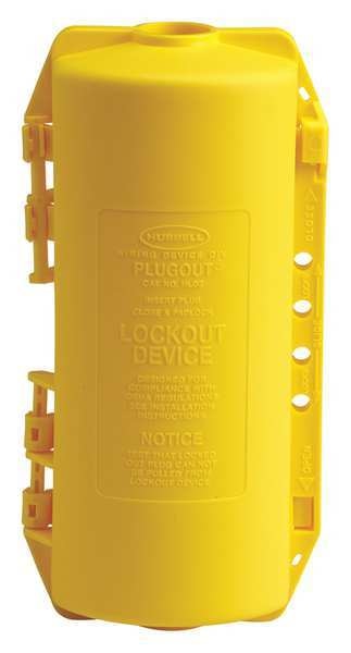 Plug Lockout, Yellow