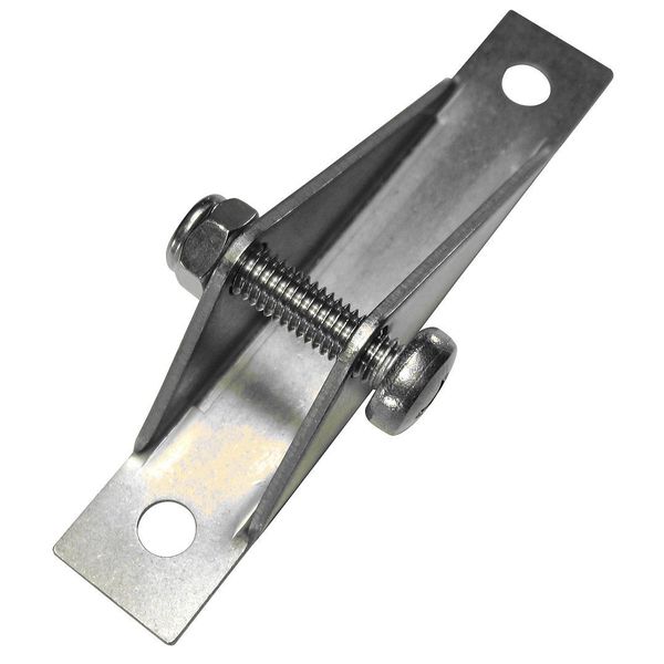 C Bracket, 4mm Bushing, Zinc Plated Steel