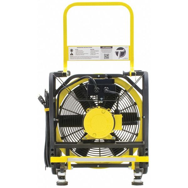 PPV Fan Blower, VSG, Elec., 16in, GFCI
