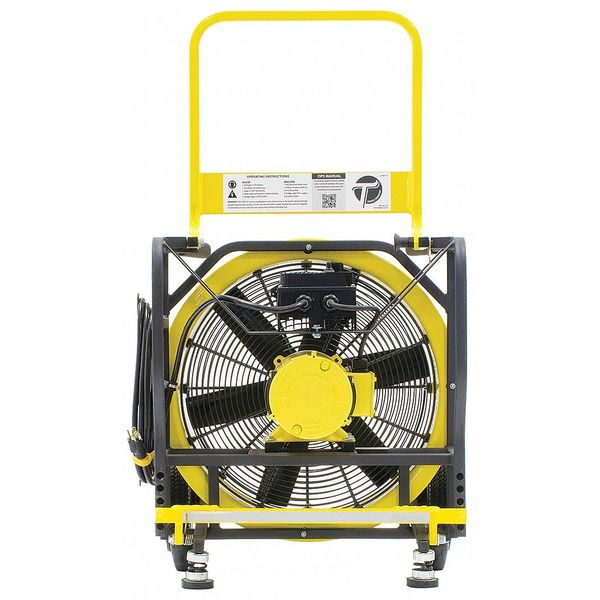 PPV Fan Blower, VSG, Elec., 18in, GFCI