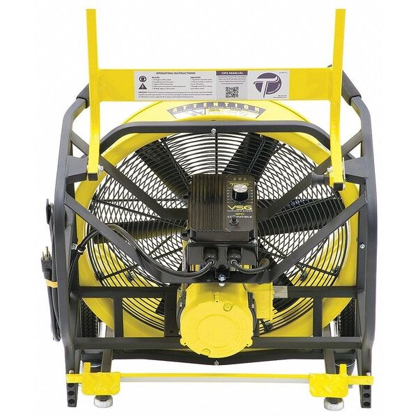 PPV Fan Blower, VSG, Elec., 21in, GFCI