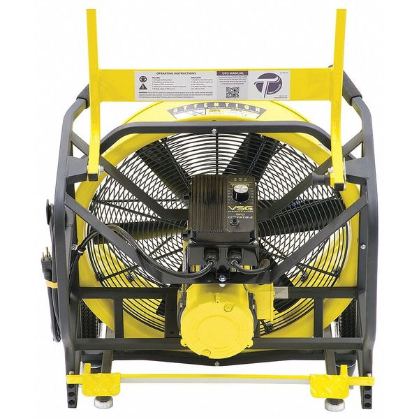 PPV Fan Blower, VSG, Elec., 16in, GFCI
