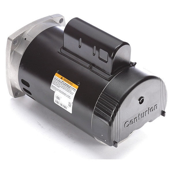 Square Flange Pool Pump Motor, Permanent Split Capacitor, 1 HP, 56Y Frame, 3,450 Nameplate RPM