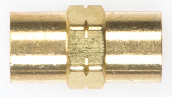 Water Coupler, Brass, 5/8 In. Dia.