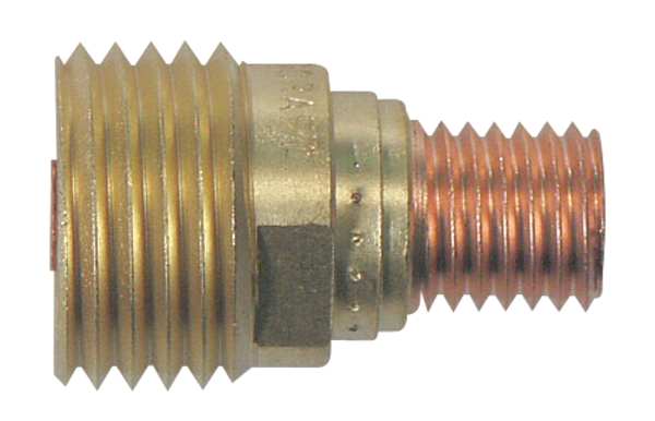 Gas Lens, Copper / Brass, 0.040 In, PK2